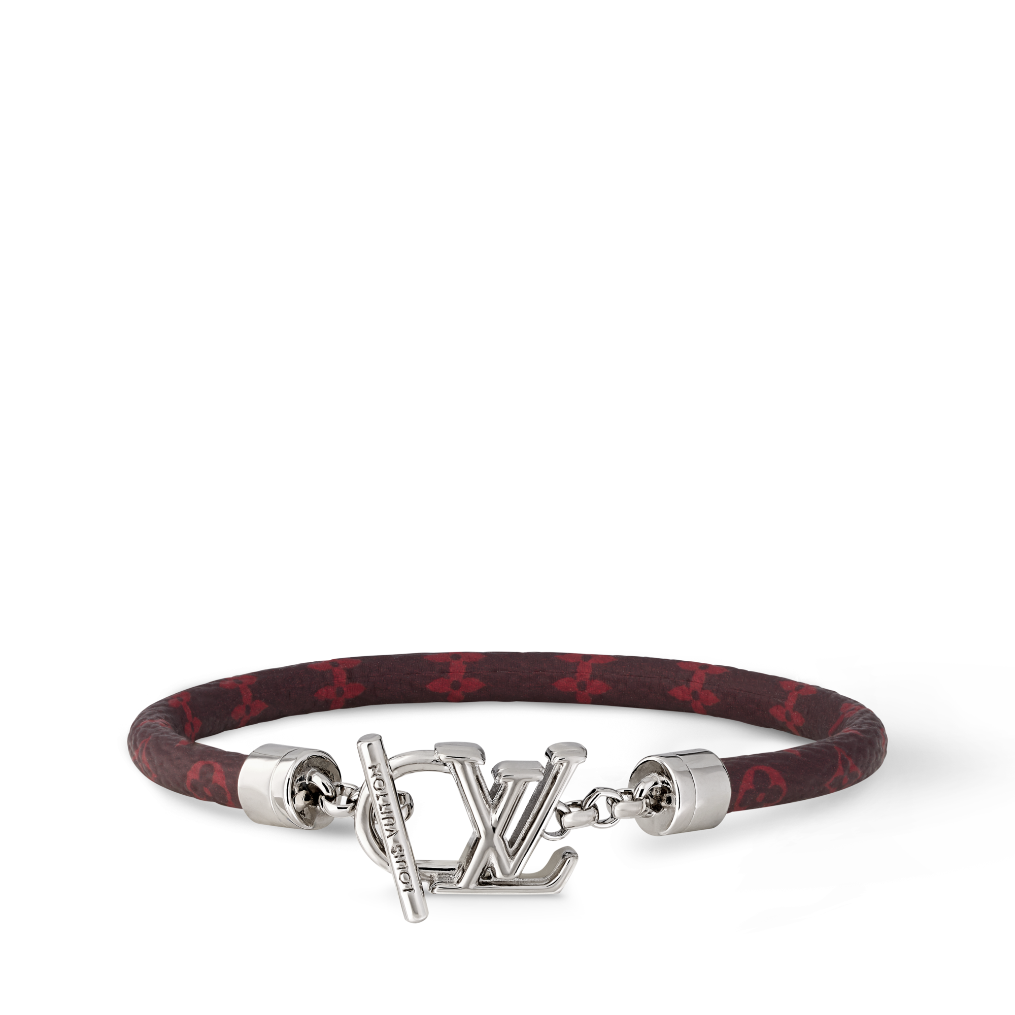LV Dimension Monogram Leather Bracelet - Fashion Jewelry | LOUIS
